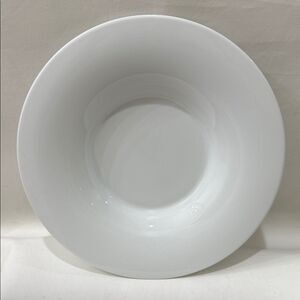 Hutschenreuther Germany White Porcelain Serving Salad Pasta Bowl 12 1/2 X 2 In